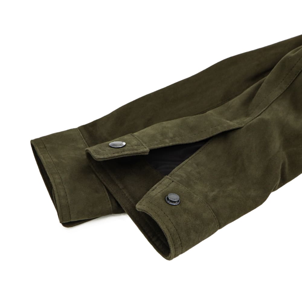 エンメティ ライダース メンズ スペシャルレザー ゴートスエード