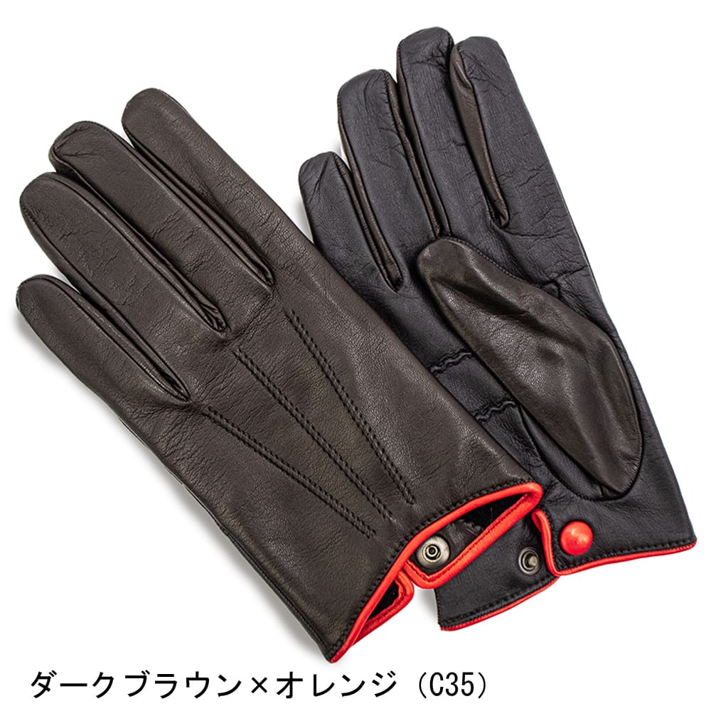 セール】コレアーレグローブス 手袋 メンズ シープスキン カシミア