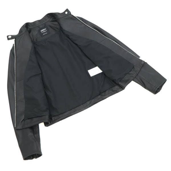 エンメティ ライダース レディース ラムレザー シングルライダース