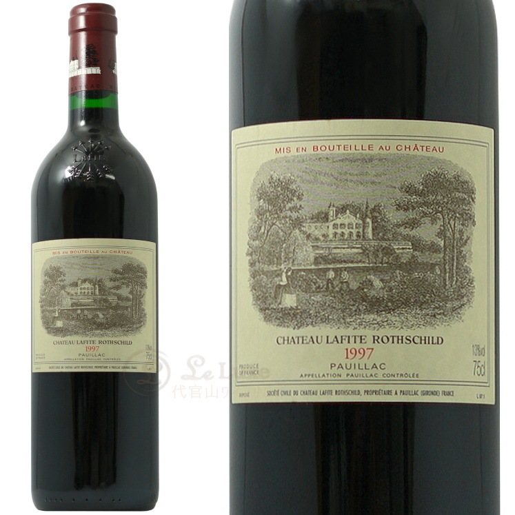 1997 シャトー ラフィット ロートシルト 格付け第一級 ポイヤック