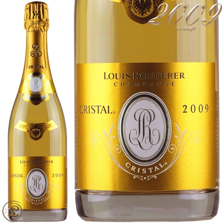 2009 クリスタル ブリュット ヴィンテージ ルイ ロデレール シャンパン