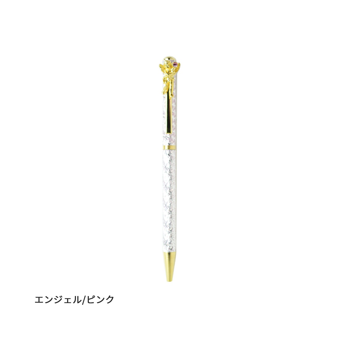 スワロフスキー付き キラキラボールペン（3色から選択）