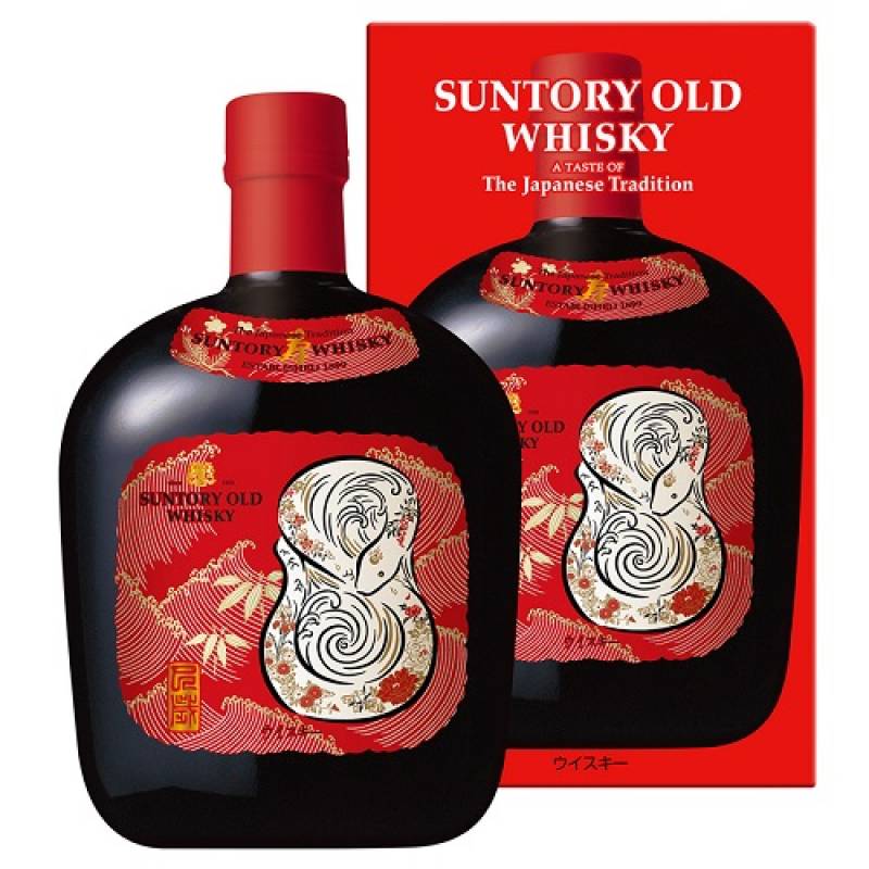 サントリーオールド ウイスキー 干支ボトル 龍 700ml 43％ 1422g
