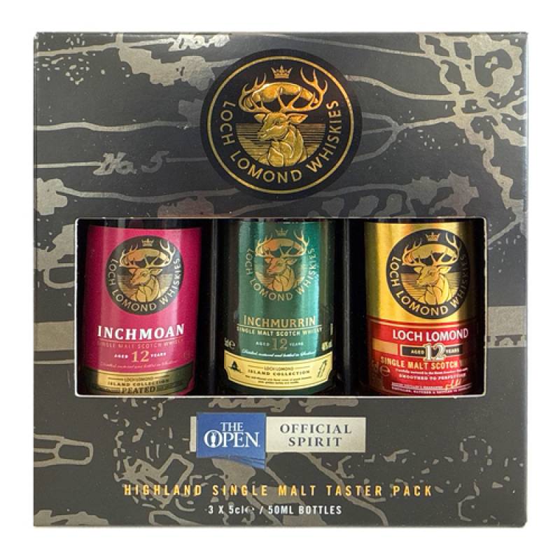 ロッホローモンド ハイランドコレクション ギフトパック 46度 50ml×3