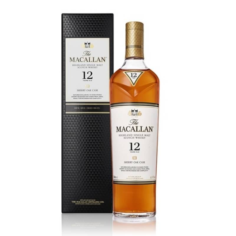 ザ・マッカラン 12年 [正規]700ml 40度 シェリーオーク スコッチ