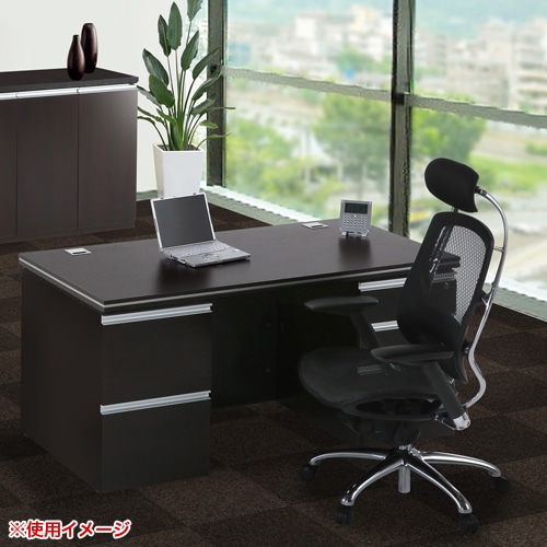 エグゼクティブデスク セット W1800 役員用デスク 高機能チェア MMD