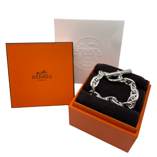 エルメス シェーヌ・ダンクル ブレスレット MM シルバー925 14コマ