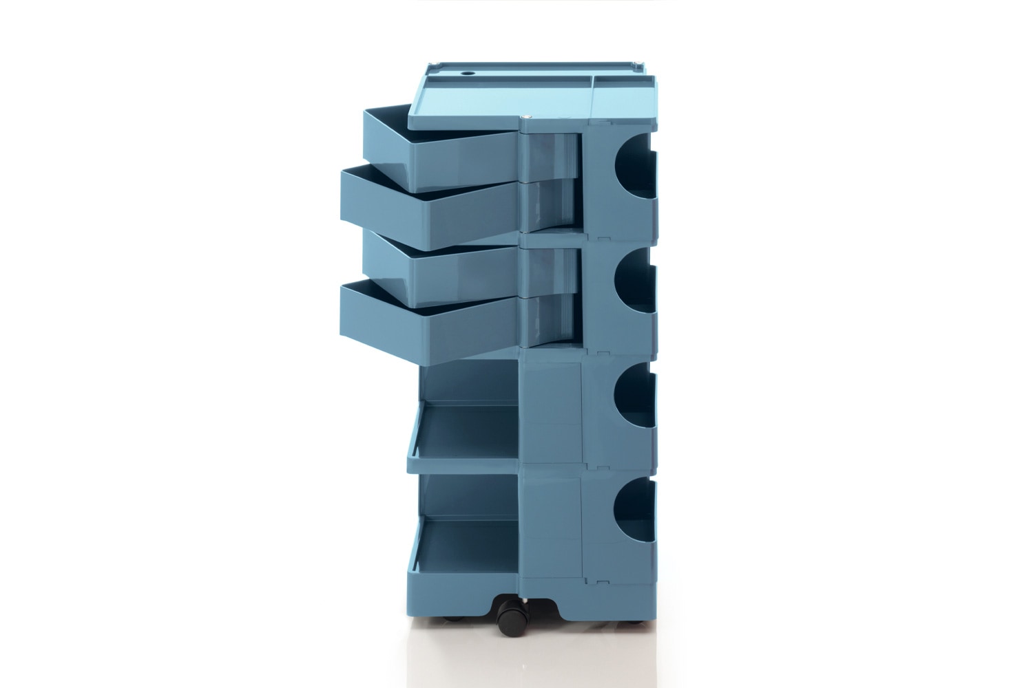 取付無料！B-LINE ボビーワゴン 4段5トレイ ホワイトラック✨ ボビー