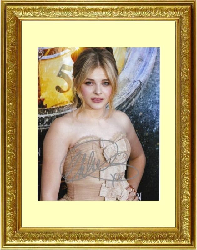 Chloe Grace Moretz クロエ グレース モレッツ 直筆サイン PHOTO