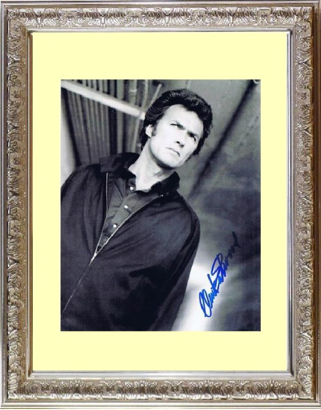 ClintEastwood 直筆サイン入り写真 ハリウッド俳優 認証書付き レア