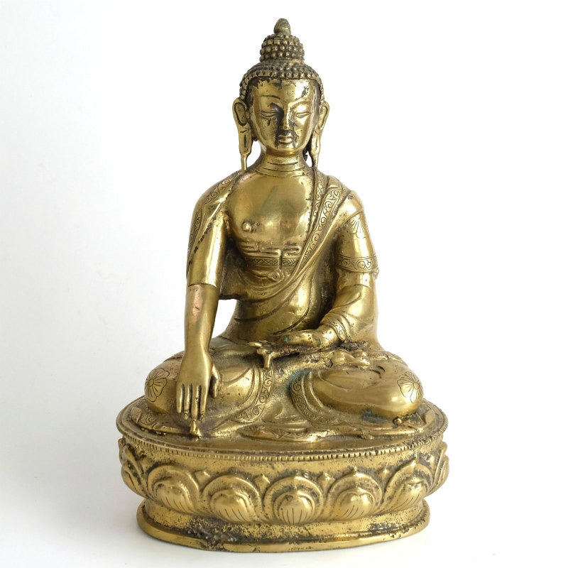 チベットの釈迦牟尼仏像 | 梵鐘・仏像・銅像・寺院仏具の 老子製作所