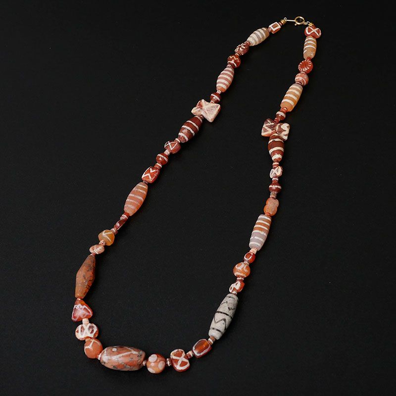 西アジア出土 アンティークカーネリアンビーズ02