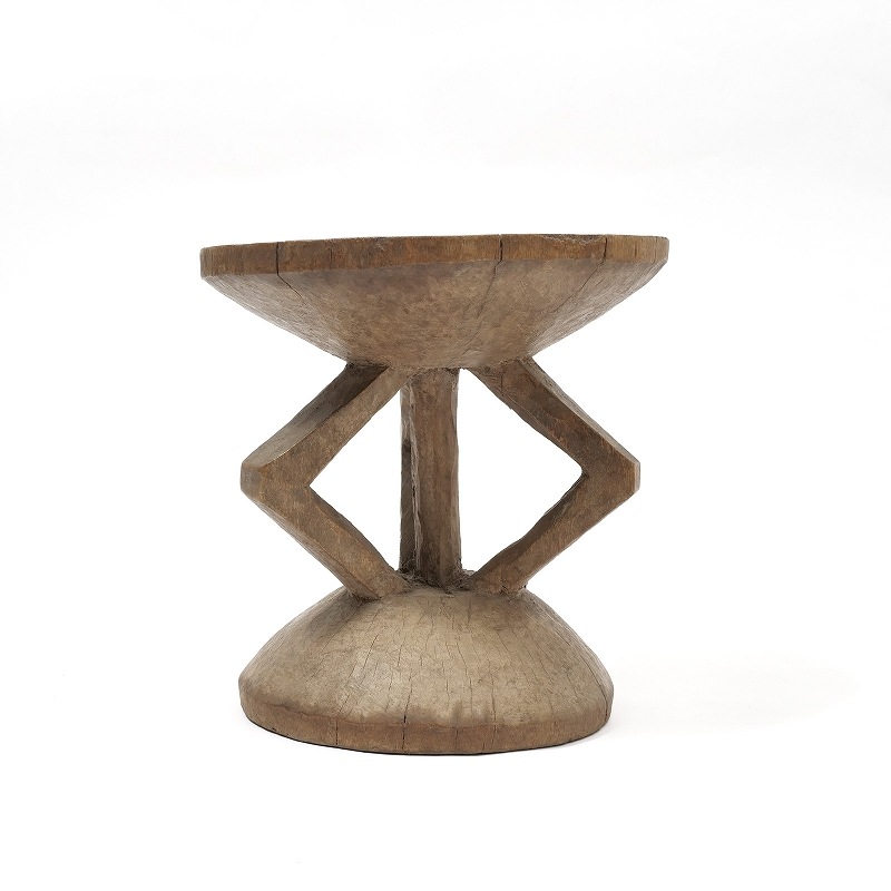 アフリカ ブルキナファソ ヌヌマ族 スツールb 民藝 椅子 古道具 ビンテージ