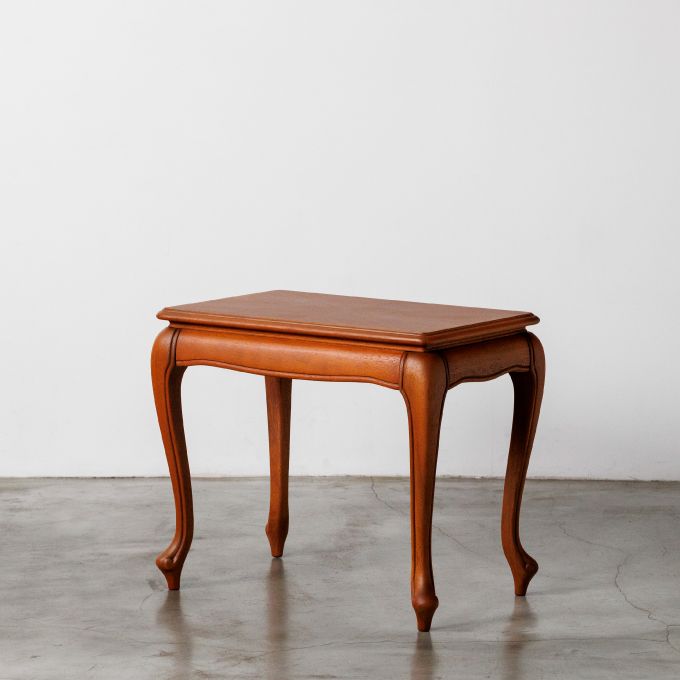 MARUNI マルニ木工 ベルサイユシリーズ サイドテーブル 花台 猫脚 電話台