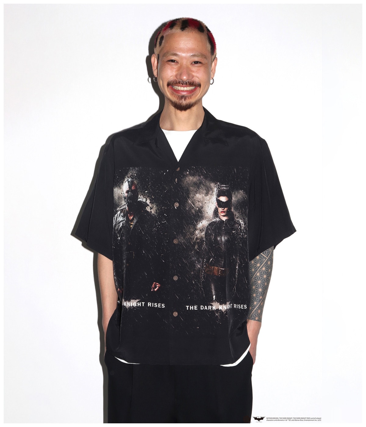 THE DARK KNIGHT TRILOGY / HAWAIIAN SHIRT (TYPE-3)【ONE】｜WACKO