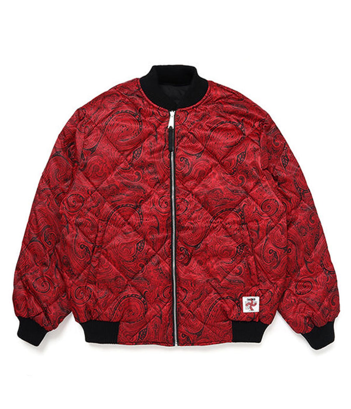 REVERSIBLE DERBY DOWN JACKET【BLACK-RED-】｜CHALLENGER｜MELTING