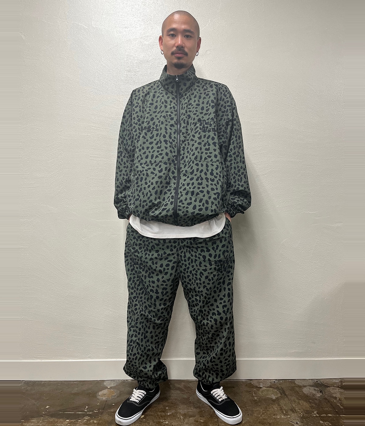 GRAMICCI / LEOPARD TRACK JACKET【PURPLE】｜WACKO MARIA｜MELTING