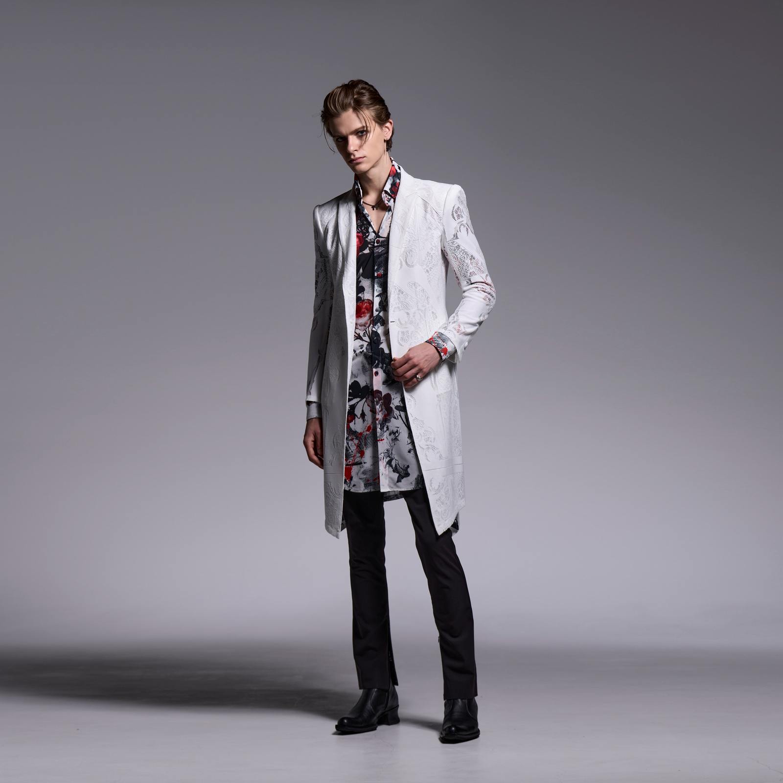 kiryuyrikキリュウキリュウ和柄タンクトップメッシュ 予約品