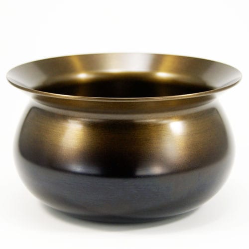 唐銅建水 伝来形の通販は【茶道具のみのる園】