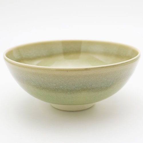 抹茶碗 青磁 平形 夏物の通販は【茶道具のみのる園】