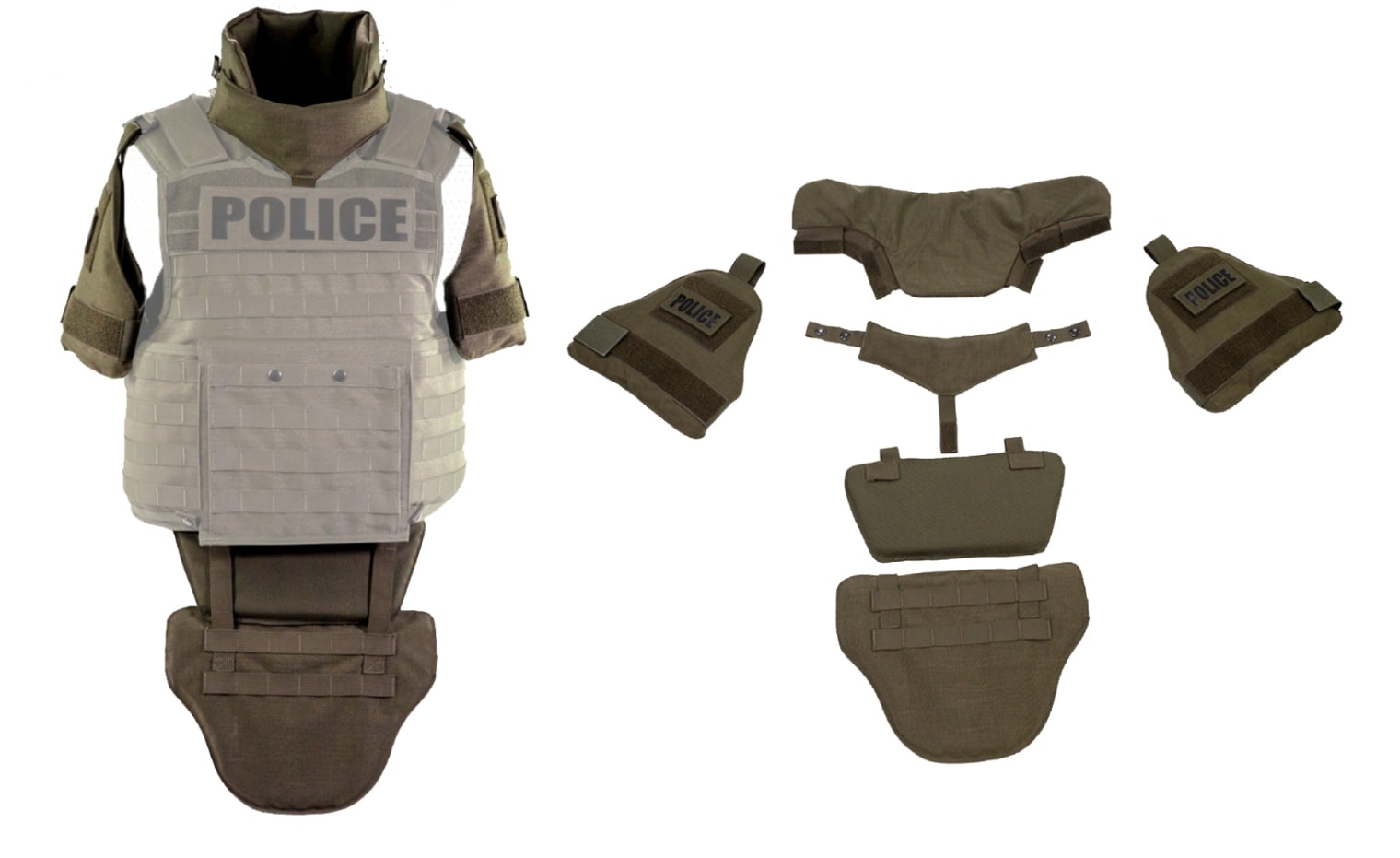 実物 防弾ソフトアーマープレート NIJ IIIA Medium 米国製 M80 実物