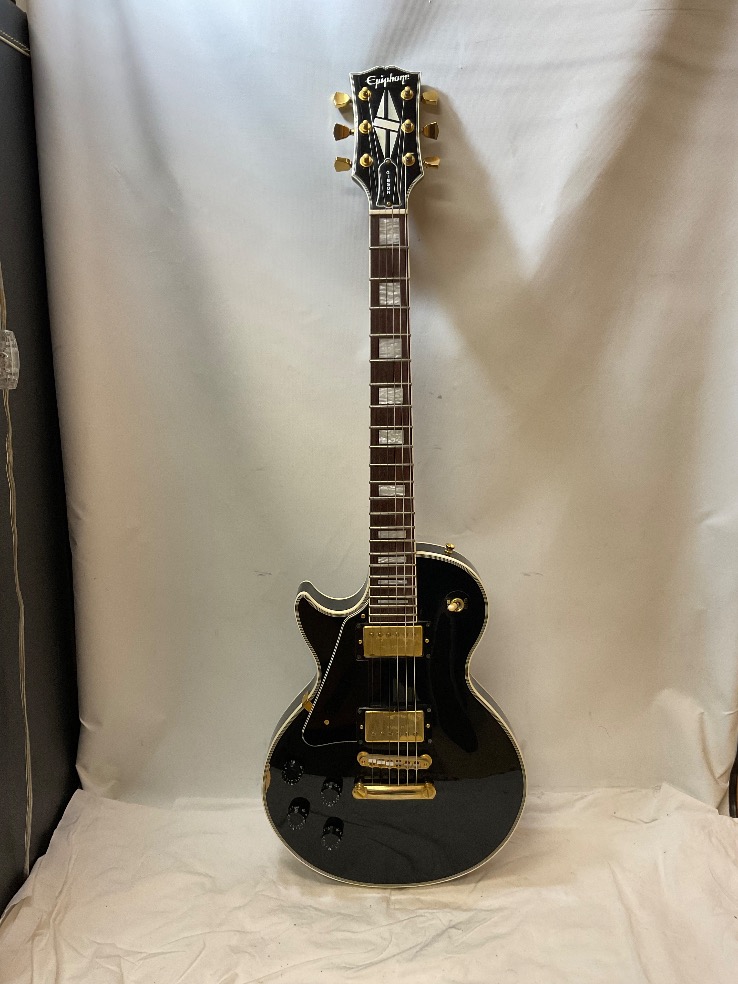 u52704 中古 Epiphone レスポール カスタム レフティ ギブソンヘッド