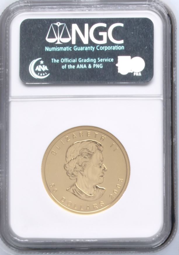 NGC PF68☆2010 カナダ メイプルリーフ 銀貨 5ドル 記念コイン