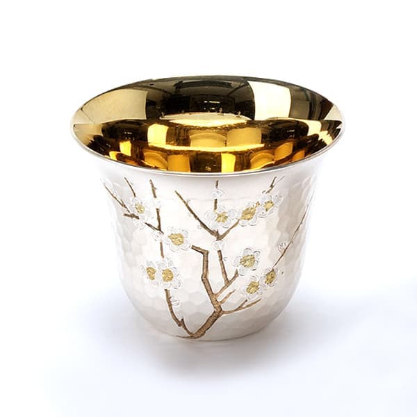 銀製ぐいのみ 奥山峰石作 | 宮本商行オンラインショップ : 銀製品