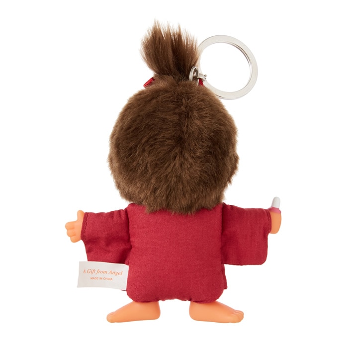 温泉モンチッチ 女の子 フラットキーチェーン|【ぬいぐるみのセキグチ