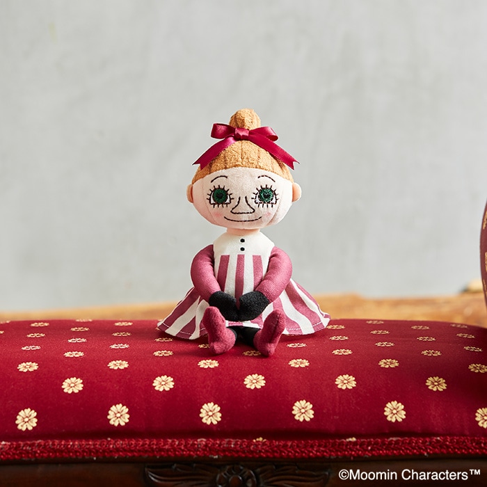 当店オリジナル】 夢見るミムラねえさん 手のひらサイズ 赤ワンピース