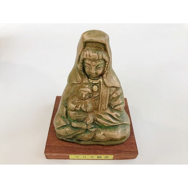 隠れキリシタン マリア像／マリア観音 壁掛け 20230206-OYT1I50001-1