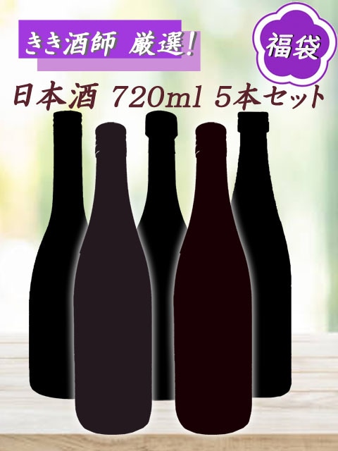 当店厳選！日本酒 720ml 5本セット【 8040 】【 日本酒セット 】【 5本