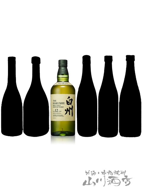 白州 12年 700ml + 日本酒5本のセット 【 8544 】【 ウィスキー