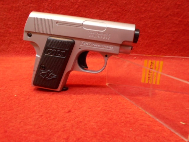 絶版品】アカデミー エアコキ コルト25オート シルバー 絶版品