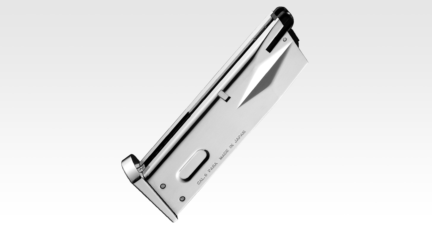 東京マルイ・M92F/M9A1/M9用 クロームステンレスマガジン（装弾数26発