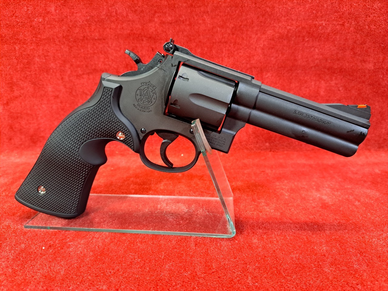 マルシン 発火型モデルガン S&W M586 HW BK 4インチ 樹脂グリップ