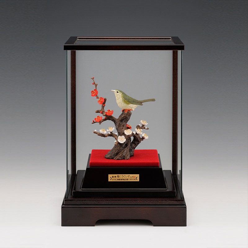 光則 銀製 梅にうぐいす | 銀製品,光則 | 森銀器製作所公式オンライン