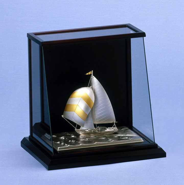 武比古作｜銀細工ヨット