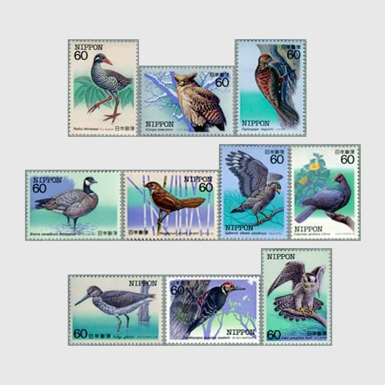 初日カバー マキシマムカード 特殊鳥類シリーズ切手コレクション 22通