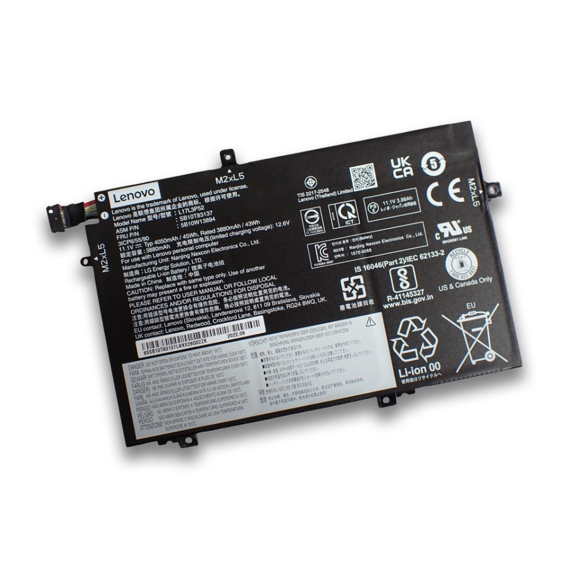 Office付×第12世代i5】ThinkPad L15｜バッテリー極上 Office付×第12