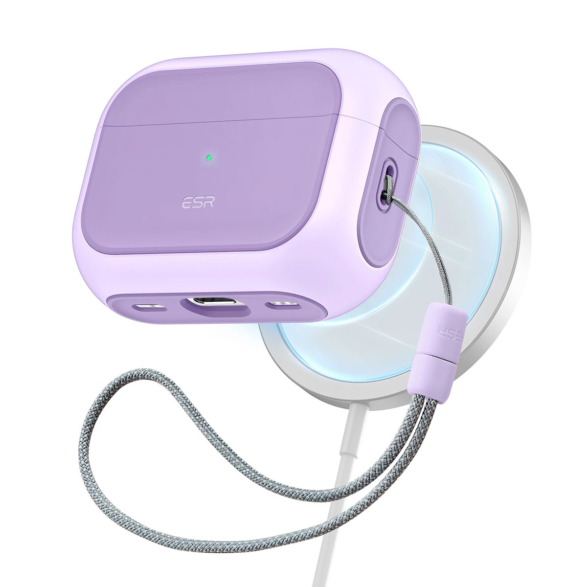 ESR ESR AirPods Pro (第2世代/第1世代） ハードケース MagSafe充電