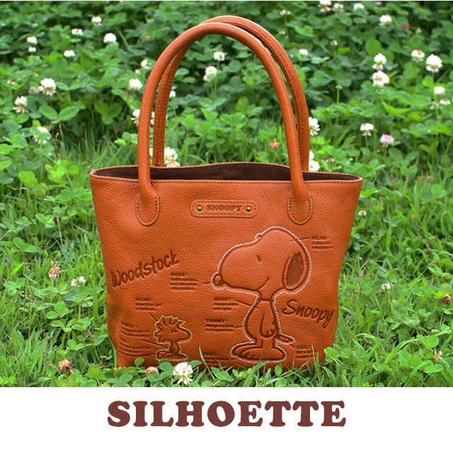 PEANUTS】スヌーピーのイタリアンレザーハンドバッグ - ナダヤオフィシャル