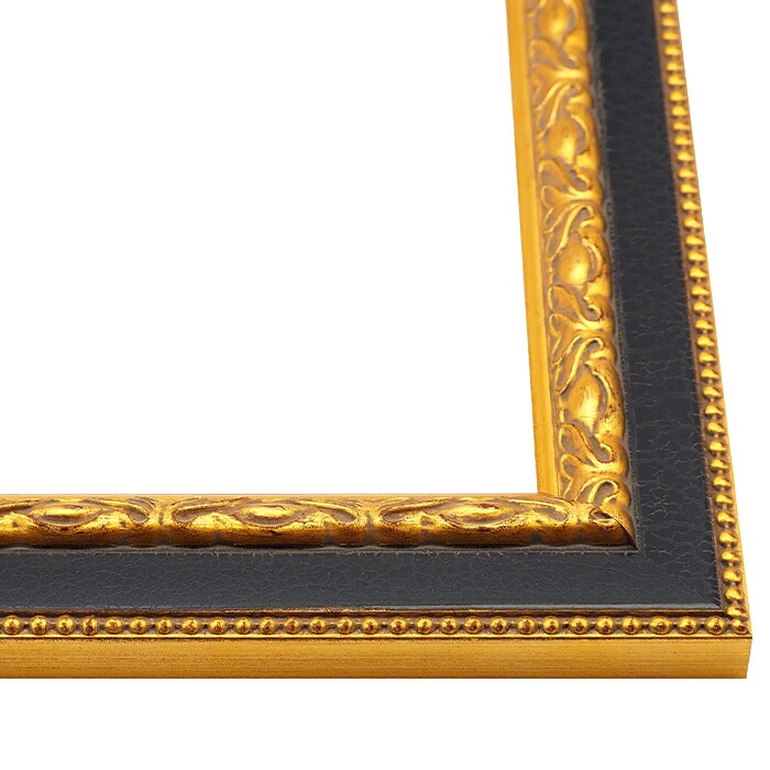 日本製】黄金の手ぬぐい額縁（ゴールド）UVカットアクリル板仕様【岐阜