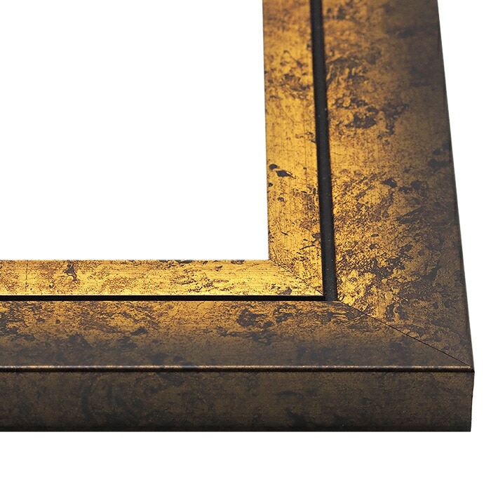 未使用品】額縁 油絵用額縁 装飾デザイン ゴールド 未使用品 F4号