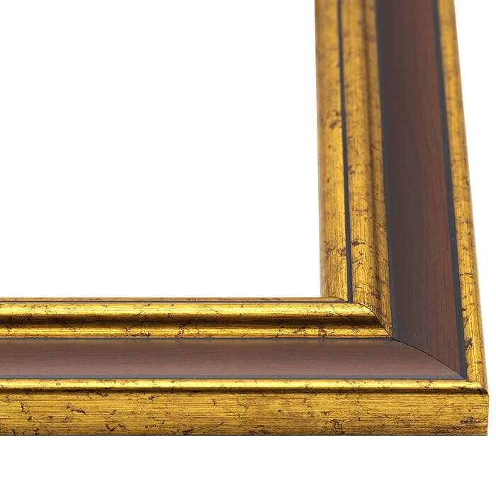 油絵額縁 9573/Gブラウン F20号（727×606mm） 前面UVカットアクリル