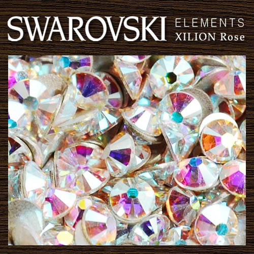 ネコポス 送料無料】【オーロラカラー】キラキラ激安スワロフスキー