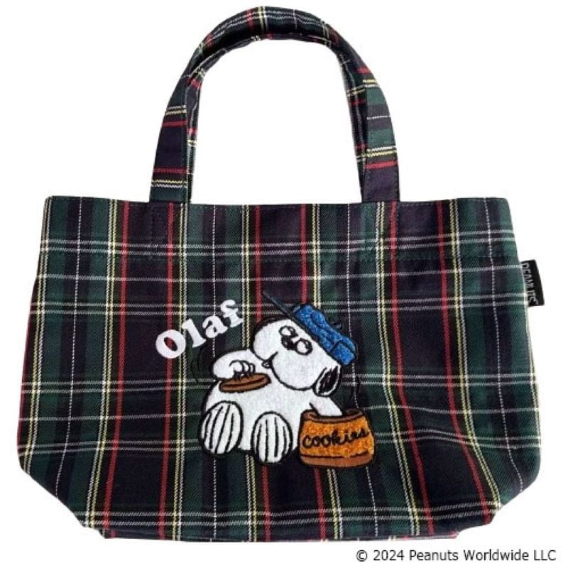 オラフ チェック ミニトート