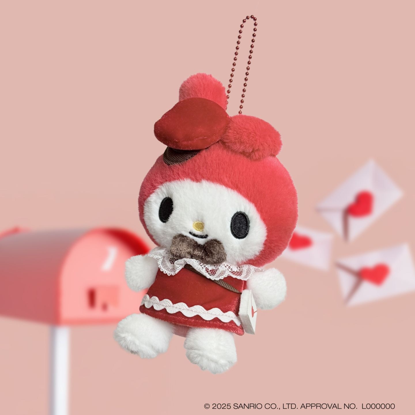 サンリオキャラクターズ ほわほわ マイメロディ ぬいぐるみL