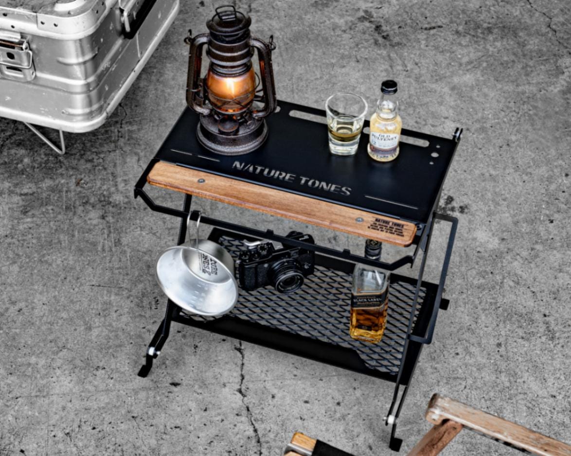 Nature Tones 折りたたみテーブル ウォータージャグスタンド 廃番品