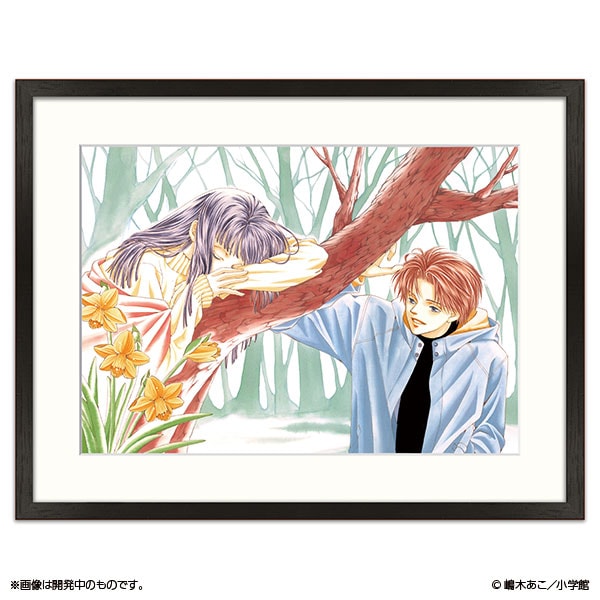 嶋木あこ20周年記念 サイン入り複製原画「ぼくの輪廻」（原寸大B4